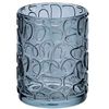 Vaso De Higiene Dental Para Baño Wenko  Vetro,   Gris Con Relieve