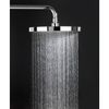 Rociador De Ducha Softwater 26 Cm Negro