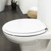 Asiento De Wc De Cierre Suave Reno Mdf Blanco 252350646 Tiger