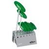 Juego De 7 Llaves Torx Con Mango En T 364 Vb Verde Wiha