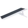 Rampa Para Mascotas Altura Ajustable 36x90 Cm Mdf Blanca 39375 Trixie