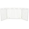 Barrera Para Perros Con 3 Partes Mdf Blanco 82-124 Cm Trixie