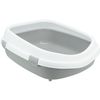 Caja De Arena Con Borde - 56x25x71cm - Gris - Para Gatos Trixie