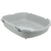 Caja De Arena Con Borde - 56x25x71cm - Gris - Para Gatos Trixie