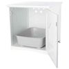 Trixie Mueble De Baño Cat House, 49 × 51 × 51 Cm, Blanco