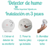 Detector De Humo Fotosensible Sin Necesidad De Instalación Reer