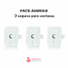 Pack Ahorro De 3 Bloqueos De Seguridad Para Ventanas Y Balcones De Pvc Reer