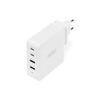 Adaptador De Carga Usb Universal De 4 Puertos, Usb-c™ / Usb A, 100 W, Gan