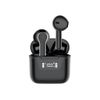 Auriculares Sin Led Horas Reproducción Veanxin Impermeable Bluetooth Tela Negro