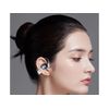 Veanxin Auriculares Bluetooth Con Clip De Conducción Ósea, Color Negro