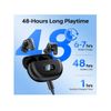 Auriculares Sin Carga Pantalla Intra Digital Veanxin Control Bluetooth Negro