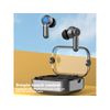 Auriculares Inalámbricos Con Tapa Transparente Bluetooth 5.3, Luz Ambiental Led, Diseño Ergonómico, Ipx6 (negro) Veanxin
