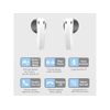 Auriculares Bluetooth True Wireless Veanxin Tws 809-xw (in Ear - Microfone - Cancelación De Ruido - Azul)