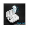 Auriculares Bluetooth True Wireless Veanxin F100819 (in Ear - Microfone - Cancelación De Ruido - Branco)