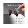 Auriculares Bluetooth True Wireless Veanxin Kt8208 (in Ear - Microfone - Cancelación De Ruido - Preto)