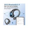 Auriculares Sin Hd Estéreo Hi Fi Horas Reproducción Veanxin Bluetooth Negro Doble Pantalla Led