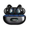 Auriculares Sin Clip Drivers Intra Mm Led Veanxin Impermeable Bluetooth Tela Negro