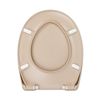 Asiento De Inodoro Kapalua Beach Beige 46x38.3x4.9cm Cedo