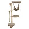 Rascador Para Gatos De Pared Dolomit Grappa Gris Taupe 158 Cm Kerbl