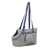 Bolso Transportín Para Mascotas Marie Gris Y Azul 40x20x21 Cm Kerbl