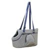 Bolso Transportín Para Mascotas Marie Gris Y Azul 46x23x25 Cm Kerbl