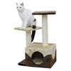 Poste Rascador Para Gatos Saphir Marrón Y Beige 70 Cm Kerbl