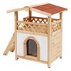 Casa Para Gatos Tyrol Alpin Marrón Claro 88x57x77 Cm Kerbl