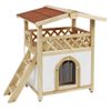 Casa Para Gatos Tyrol Alpin Marrón Claro 88x57x77 Cm Kerbl