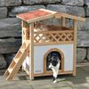 Casa Para Gatos Tyrol Alpin Marrón Claro 88x57x77 Cm Kerbl