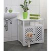 Mueble Arenero Para Gatos Helena 64x46x65 Cm Blanco 82662 Kerbl