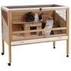 Jaula De Animales Indoor Deluxe 115x60x92,5 Cm Madera 82725 Kerbl