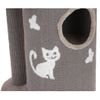 Rascador Para Gatos Tiana Gris 130 Cm Kerbl