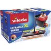 Vileda Fregona Giratoria Xl Set Ultramax Turbo 42 Cm Pad Microfibra