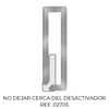 Pack 2000 Etiquetas Anti Robo 3210 Transparente 1,9x6,5cm 7223155 Checkpoint