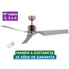 Ventilador De Techo Casafan 313270 Eco Dynamix 132 Bn-sl Plata/ Cromo Cepillado