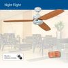 Ventilador De Techo Casafan 9313222 Night Flight 132 We-bu Haya/ Blanco