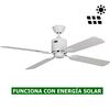 Ventilador De Techo Por Energía Solar Casafan 413257 Solar Breeze 12v Blanco