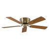 Ventilador De Techo Casafan 5132041 Classic Flat 132-iii Roble Antiguo O Haya