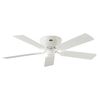 Ventilador De Techo Casafan 5132061 Classic Flat 132 Iii Blanco O Gris Claro / Blanco