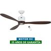 Ventilador De Techo Casafan 313249 Aeroplan Eco Nogal/ Blanco