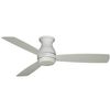 Ventilador De Techo Con Luz Fanimation Fps8355mww Hugh 132 Wet Blanco Mate+