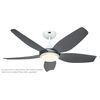 Ventilador De Techo Casafan Eco Volare 116 We-bg  Basaltgrey 511687