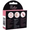 Wilkinson Intuition Dermaglow Recambios 3 Unidades