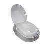 Elevador De Wc Con Tapa Ajustable | 3 Alturas (6, 10 Y 15cm) | Invacare