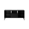 Mueble De Tv 1 Cajón 5 Baldas - Dark - L 153,5  X A 31,5  X H 52  Cm