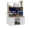 Mueble Multifuncional De Tv Y Escritorio Mainz - L110,5 Cm