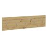 Perchero De Pared Roble Artesanal 108,9x1,5x28,1 Cm Fmd