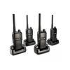 Walkie Talkie Albrecht Tectalk Worker 3 Pack 4 Radios Con Cargadores Y Dos Micro Auriculares