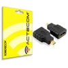 Actecom Adaptador Hdmi Hembra Tipo Micro D Macho Conversor Conector Microhdmi Macho De Conectores Dorados Convertidor