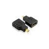 Actecom Adaptador Hdmi Hembra Tipo Micro D Macho Conversor Conector Microhdmi Macho De Conectores Dorados Convertidor